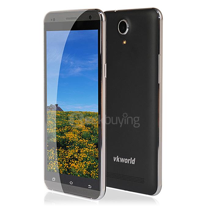 VKWORLD VK700 Pro 5.5inch MTK6582 Quad Core 1.3GHz Android 4.4 Smartphone 1GB 8GB 3G GPS Smartwake Gorilla Glass - Black