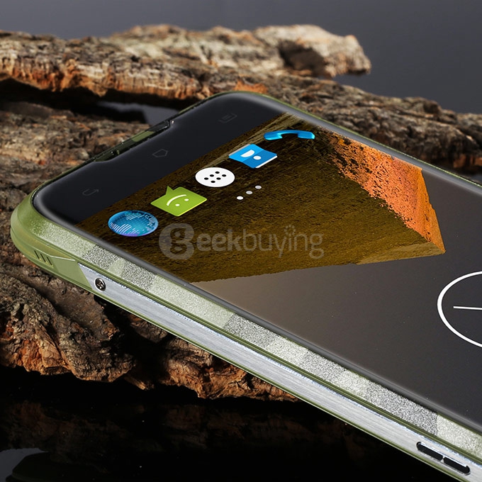 Blackview BV5000 4G LTE IP67 Waterproof 5.0inch Android 5.1 2GB 16GB Smartphone MT6735P Quad Core 1.0GHz 8.0MP 4780mAh - Green