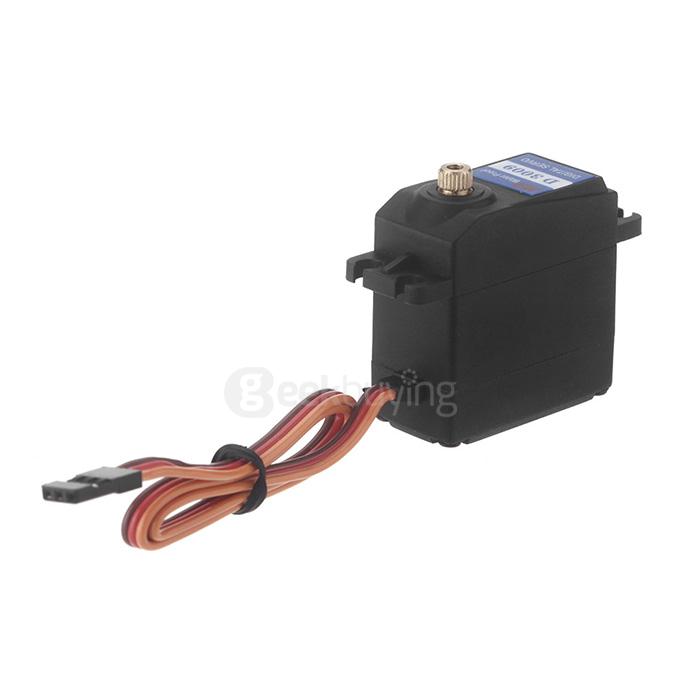 HDKJ D3009 Digital Metal Gear High Torque Wide Angle Waterproof Wingless Robot Servo Set for DIY Robot Part