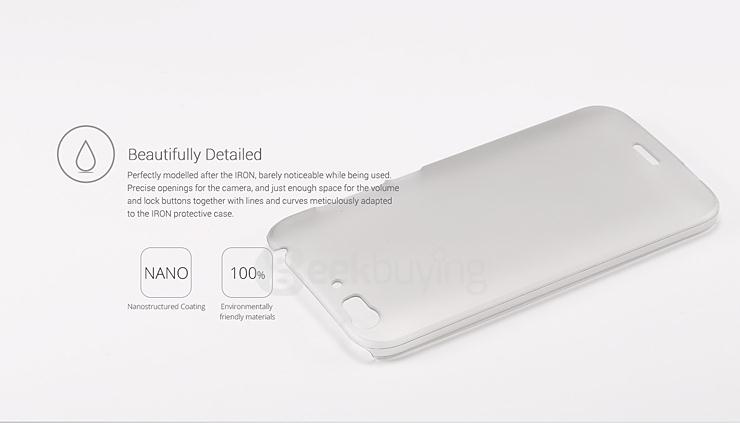 Original Clear Case Nano Coating Hard Cover Ultra Thin Back Case for UMI IRON Smartphone - Transparent