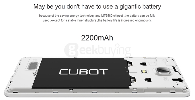 [HK Stock] CUBOT P11 5.0inch Android 5.1 Smartphone MT6580 Quad Core 1.3GHz 1GB RAM 8GB ROM 3G GPS  Camera Hotknot OTG - Gold