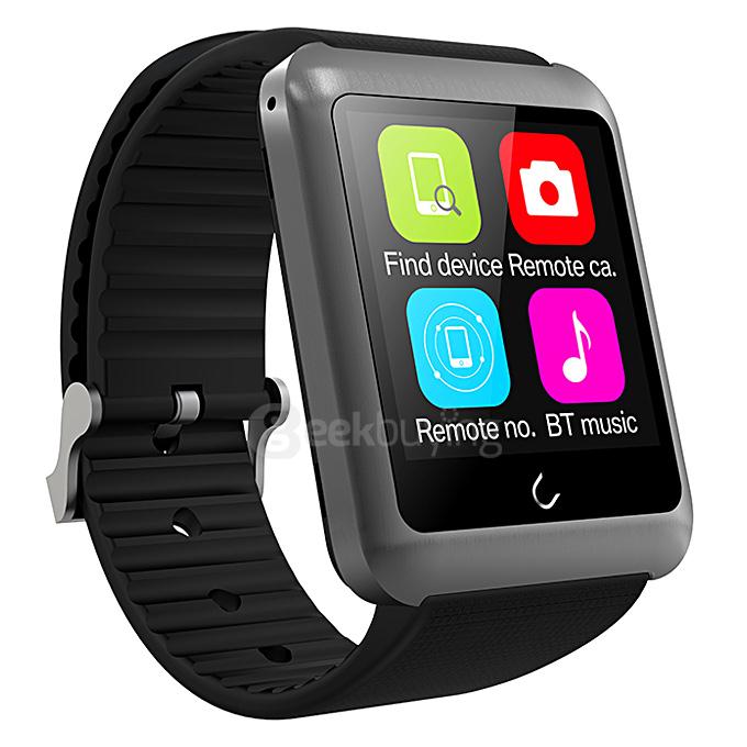U11 U Watch Smart Watch with  MTK2502C Removable SIM Card BT 4.0 for Android iPhone iOS  - Dark Gray