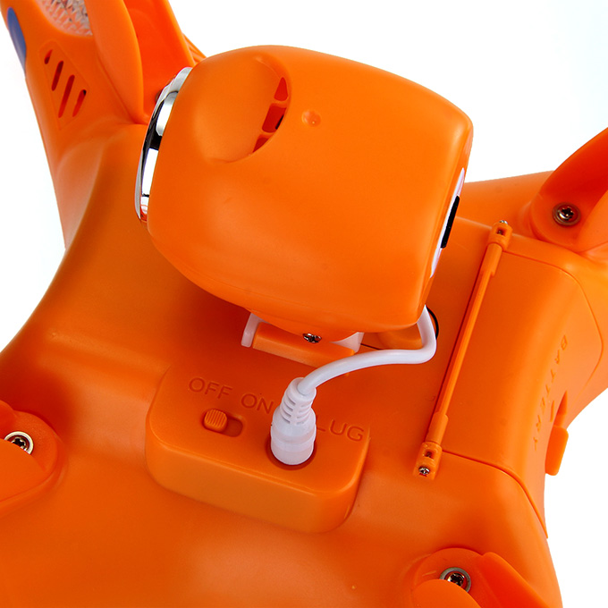 Syma X8C Venture Quadcopter 2MP HD Camera Headless Mode 2.4G RC RTF 6 Axis Gyro 3D Flip Fly - Orange