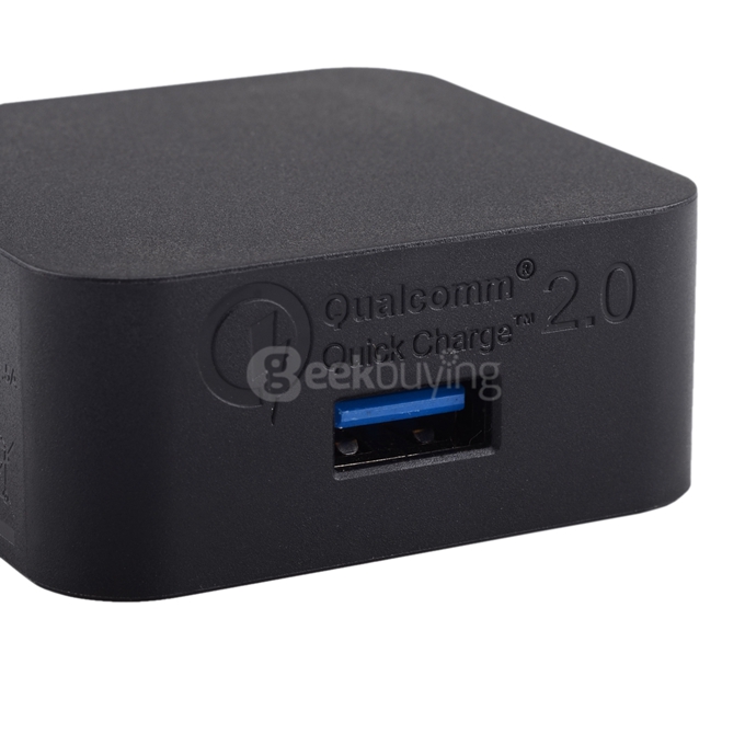 Tronsmart Quick Charge 2.0 18W AC Home Wall Travel USB Charger Fast Charger for Galaxy S6/S6 Edge, Note 4/Edge, Google Nexus 6, HTC M9, Xperia Z3/Z2 , Sharp Aquos Pad/Zeta,Xiaomi - EU Plug