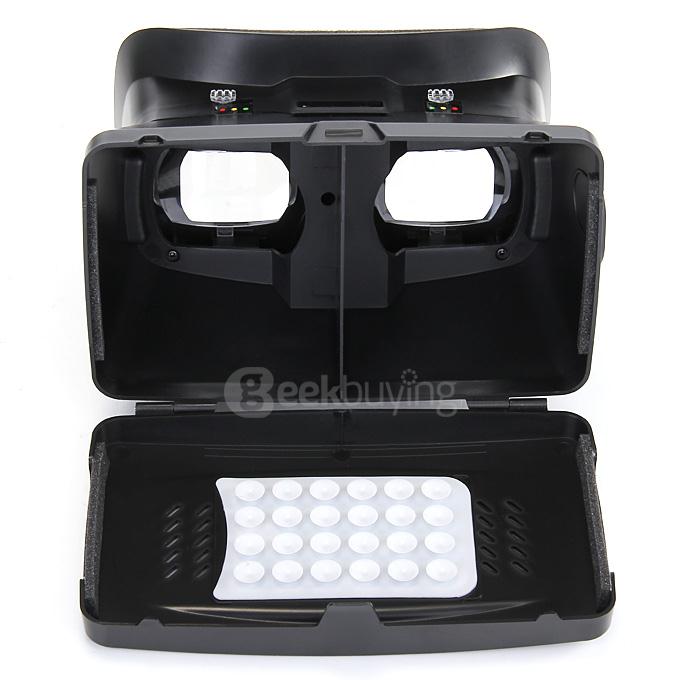 TERIOS Phantom II Virtual Reality VR Headset FOV75 Universal Storm Mirror Stereoscopic 3D VR Headset for 4.7 - 6 inch Smartphones