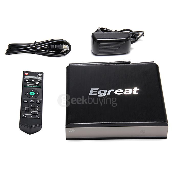 Egreat R200S-II Android 4K TV BOX Hi3798M Quard Core 1G/8G 802.11 b/g/n LAN HDMI 3.5