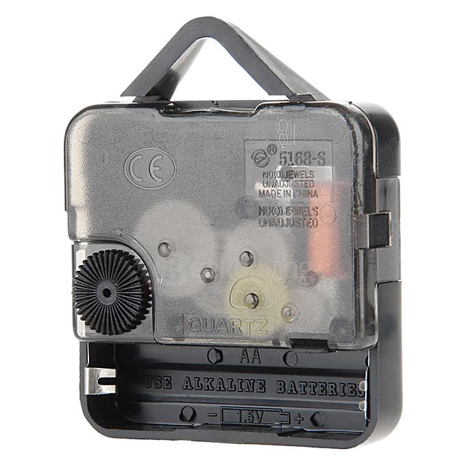 DIY Wall Stickers Decal Modern Design Decorative Number Coffee Cup Wall Clock Sticker - Black