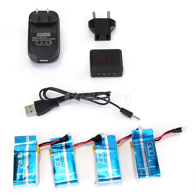 X4A-A06 3.7V 750mAh Battery for SYMA X5/X5C/X5A/X5SC/X5SW/Cheerson CX-30/CX-30W/CX-30S/JJRC H5C/H9D/Wltoys V931/F949
