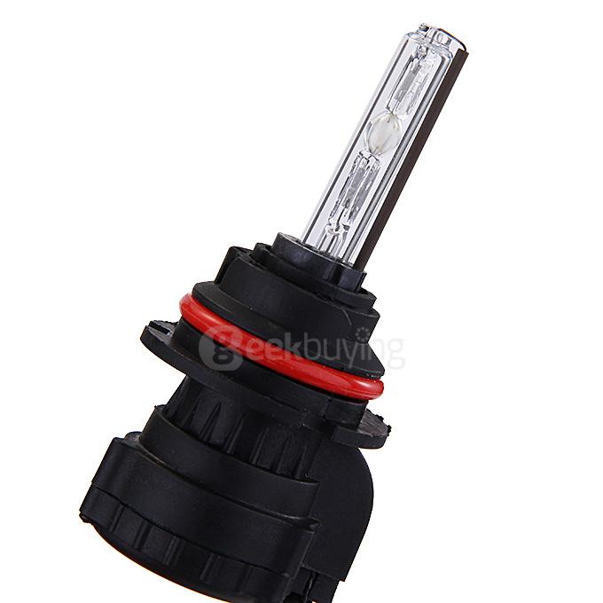 5000K 9004/9007 35W 12V Xenon HID Kit Car Headlight Slim Ballast Xenon Bulb White Light - Black + White ( One Piece)