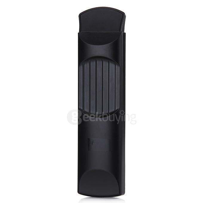 Portable Pocket Guitar Acoustic Guitar Practice Tool Gadget 6 Steel Strings 4 Fret Model with 2 Picks for Beginner - Black