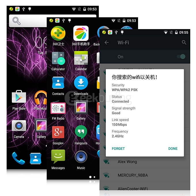 [HK Stock] CUBOT P11 5.0inch Android 5.1 Smartphone MT6580 Quad Core 1.3GHz 1GB RAM 8GB ROM 3G GPS 13.0MP Camera Hotknot OTG -White