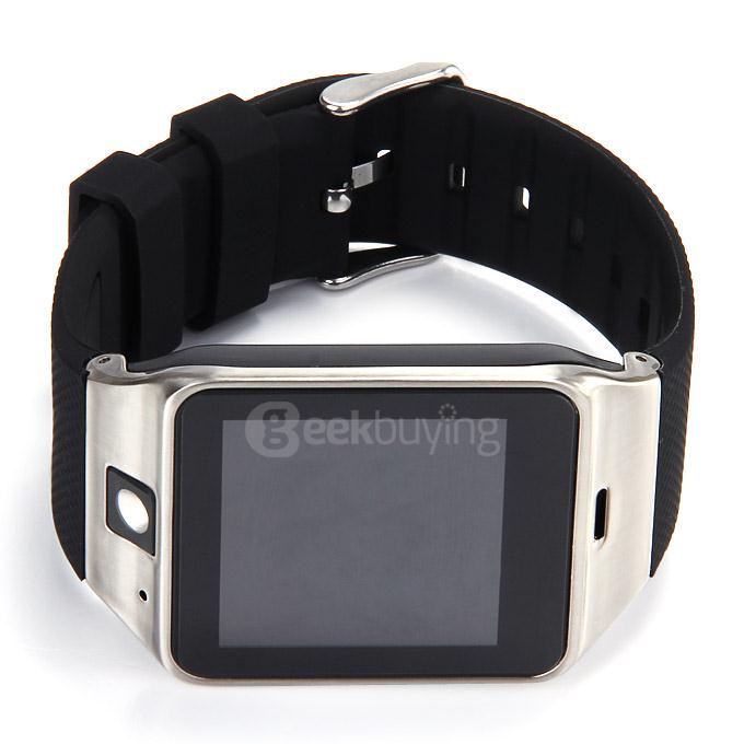 GV18 Aplus Smart Bluetooth WristWatch Watch Phone Supporting NFC/SIM Card with Camera - Black