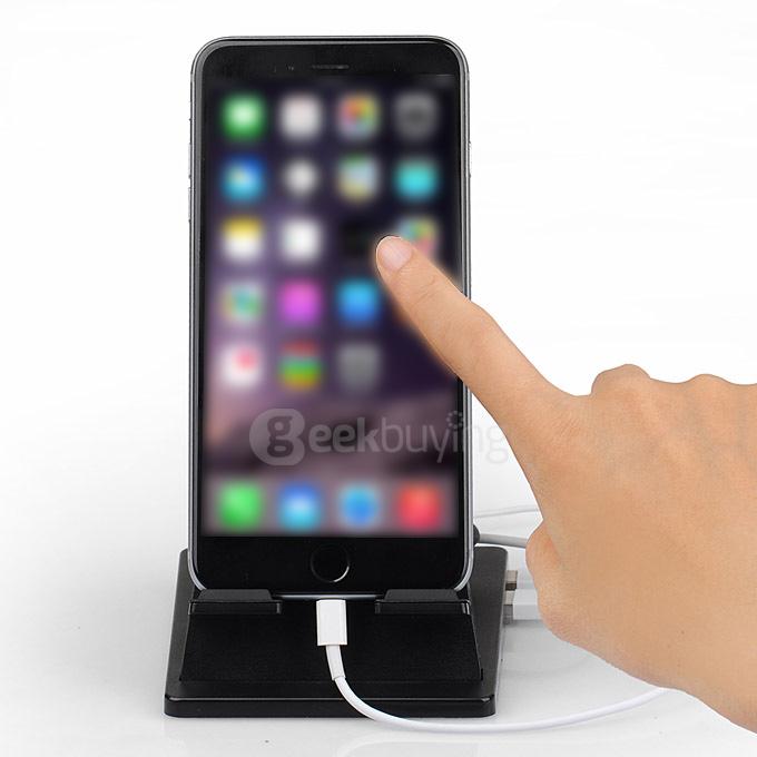 Itian A16 Charging Dock Station Holder for Apple iPhone iWatch iPad - Black