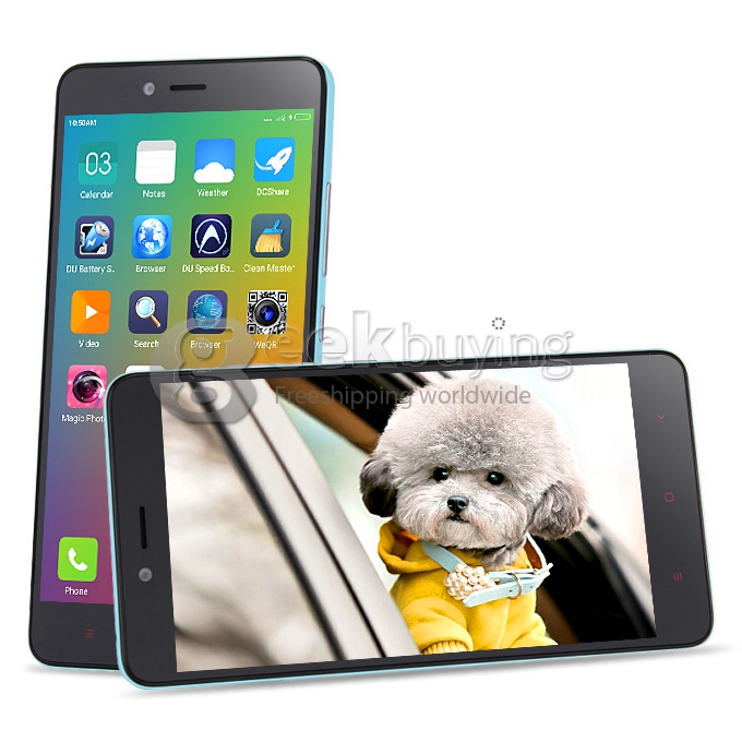 Xiaomi Redmi Note 2 Standard 4G Smartphone 5.5 Inch FHD Screen 2GB 16GB 64bit Helio X10 Octa Core 3060mAh 13.0MP - Blue
