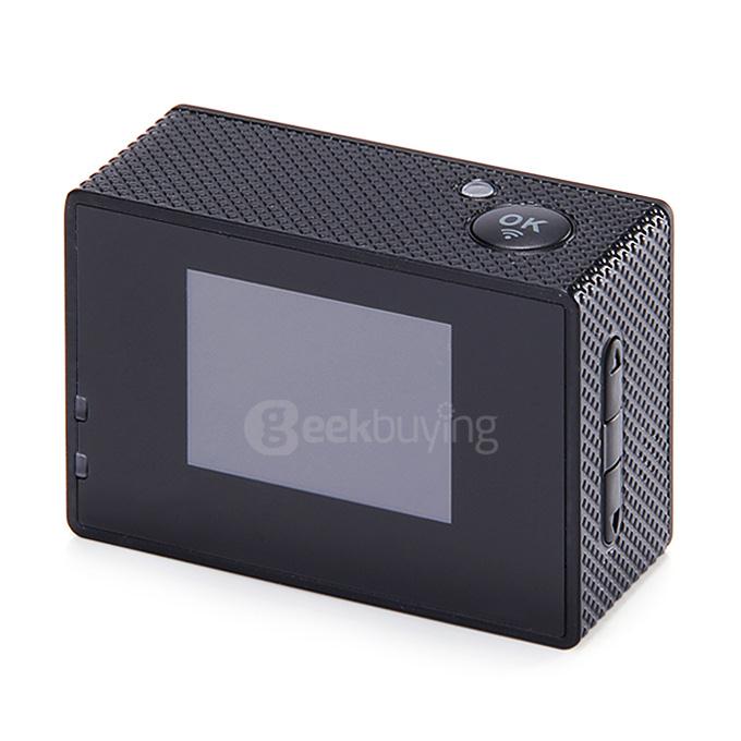 SJ4000 WiFi Action Camera Novatek 1080P H.264 1.5 Inch 170 Degree Wide Angle Outdoor Sports Waterproof HD Camcorder DV/CAR DVR -  Black