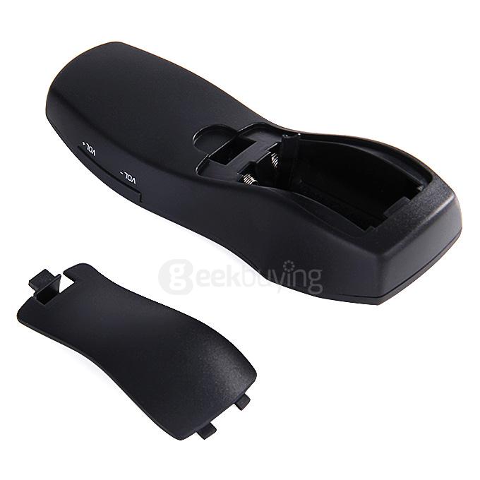 Peter Pan A3 Mini Fly Air Mouse 2.4GHz Remote Control with Infrared Laser Pointer for Android TV Box Mini PC Laptop - Black