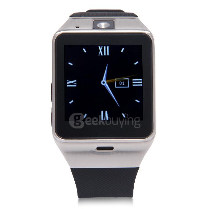 GV18 Aplus Smart Bluetooth WristWatch Watch Phone Supporting NFC/SIM Card with Camera - Black