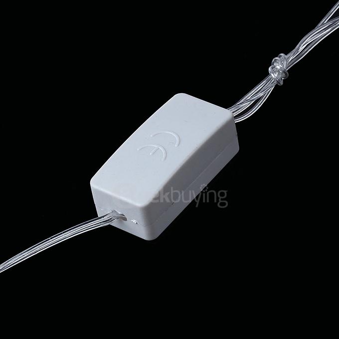 6W 150LM 100LED Flower Shape Christmas Decorative Ball Light Lamp Light Strips - Rainbow
