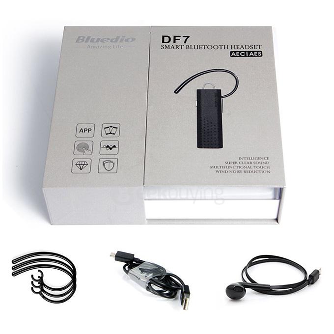 Bluedio DF7 Bluetooth Stereo Headset Bluetooth4.1 Wireless Headphone Smart Touch Built-in Mic For iSO Android