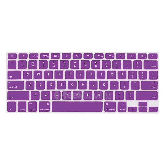 LENTION Colored Series 2 Pcs Ultra Thin TPU Laptop Keyboard Protective Films for MacBook Air/Pro 13