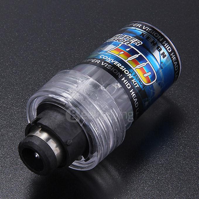 10000K 35W D2S Car HID Brilliant Blue Xenon Headlight Light Lamp Bulbs - Black + White ( One Pair )