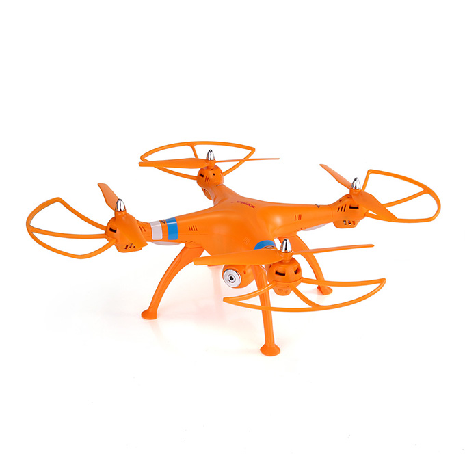 Syma X8C Venture Quadcopter 2MP HD Camera Headless Mode 2.4G RC RTF 6 Axis Gyro 3D Flip Fly - Orange