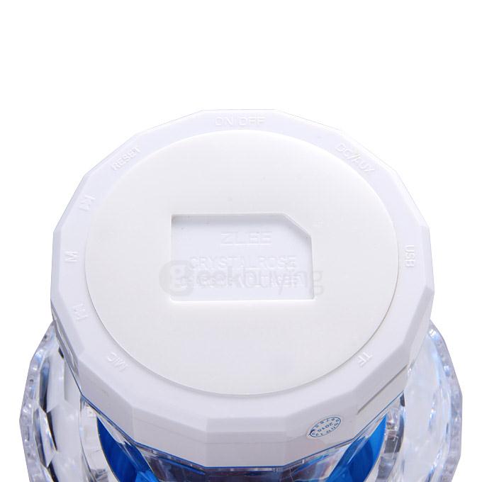 FL-18 Portable Wireless Bluetooth Speaker Stereo Shiny Crystal MINI Speaker Super Bass Handsfree FM TF For iOS Android