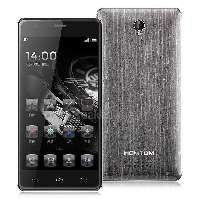 HOMTOM HT5 5.0inch 4G FDD-LTE 4250mAh Battery Android 5.1 Smartphone MT6735 Quad Core 1GB 16GB 13.0MP IPS HD - Black Apricot