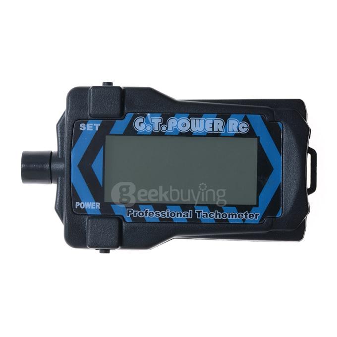 G.T.POWER RC Micro Digital Tachometer LCD for 2-9 Blade R/C Aircraft