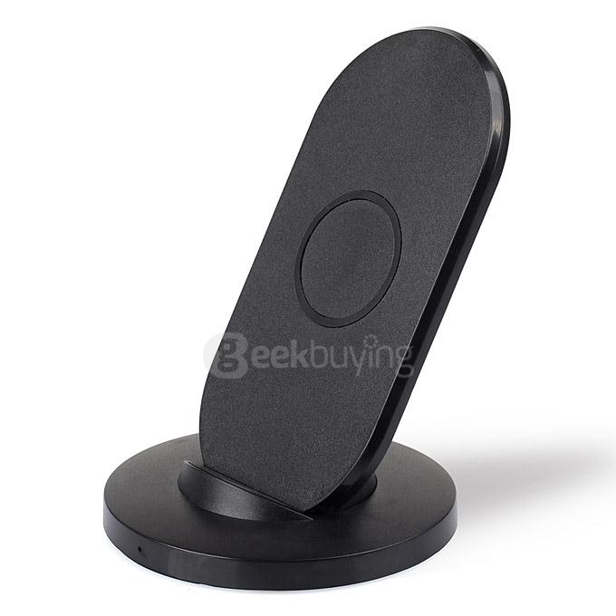 Itian A2 3-Coils Multi-function Qi Standard Wireless Charger for Mobile Phones - Black