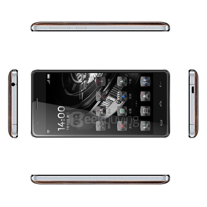 HOMTOM HT5 5.0inch 4G FDD-LTE 4250mAh Battery Android 5.1 Smartphone MT6735 Quad Core 1GB 16GB 13.0MP IPS HD - Ebony