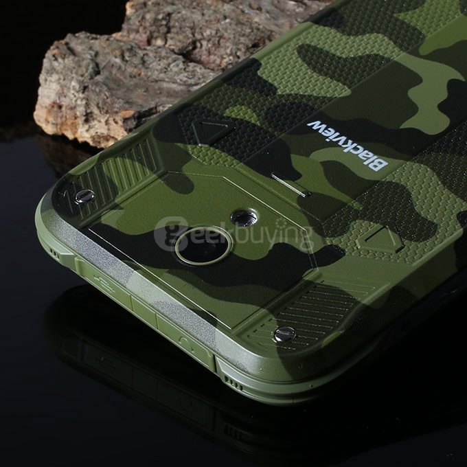 Blackview BV5000 4G LTE IP67 Waterproof 5.0inch Android 5.1 2GB 16GB Smartphone MT6735P Quad Core 1.0GHz 8.0MP 4780mAh - Green