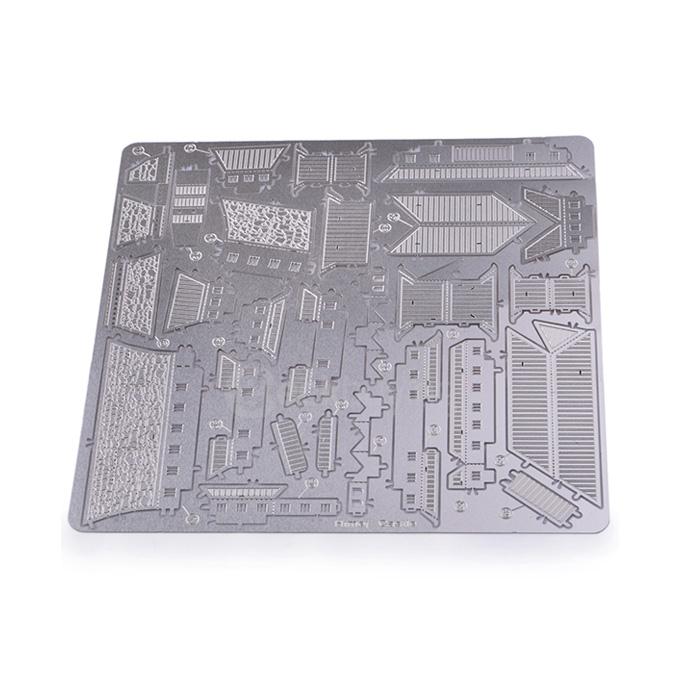 MINI DIY 3D Nanometal Model 3D Himeji-jo Castle Puzzle - Silver