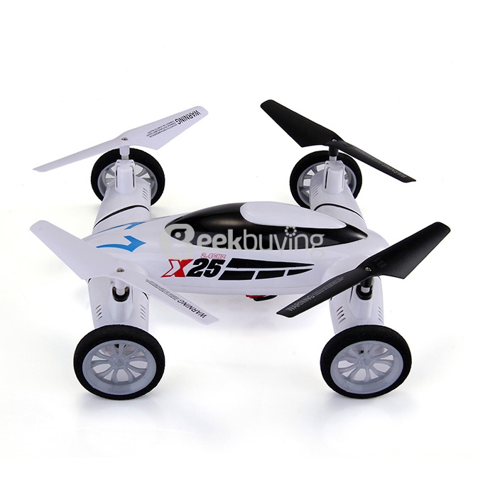 SongYang X25 8CH 2.4G 4Axis 3D Roll RC Flying Car RTF