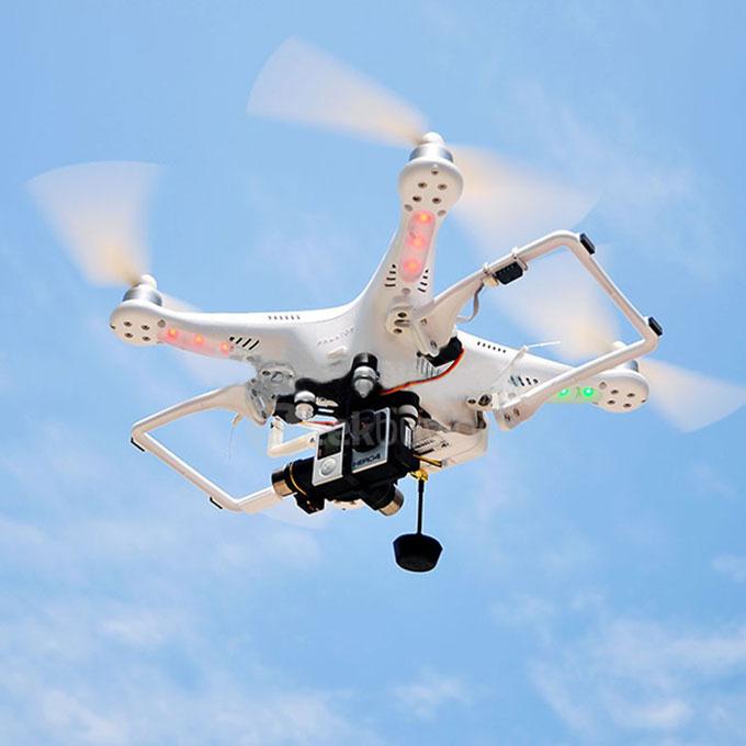 HML350 V2 DJI Phantom 2 Phantom 2 Vision+ Electric Retractable Landing Gear Kit