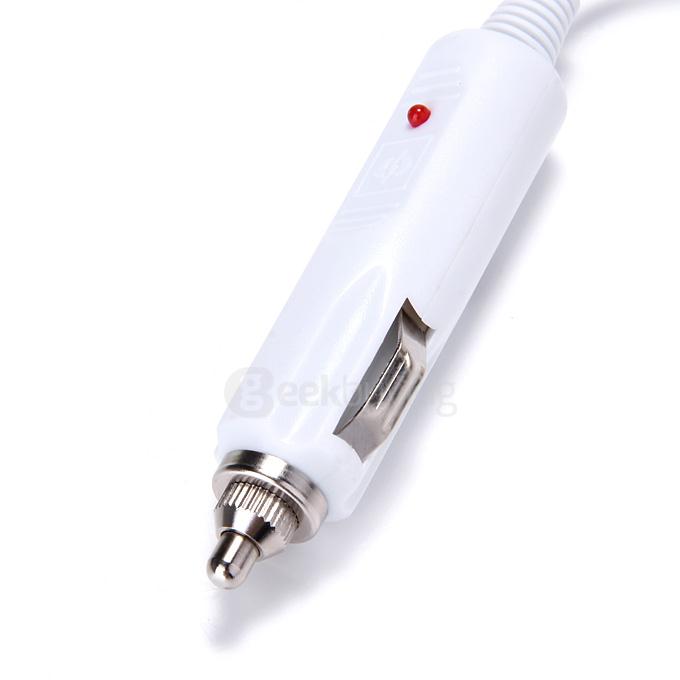 4 In1 Car Cigarette Lighter Splitter with Three Sockets Dual USB Interface  -  Golden