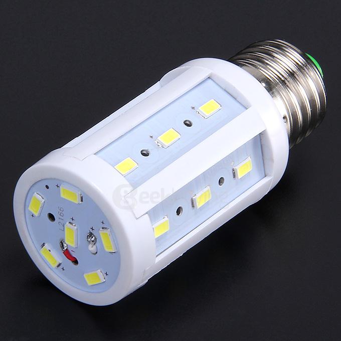 E27 220V 4W 500LM 24LED 5730SDM White LED Corn Light Bulb Night Light Lamp