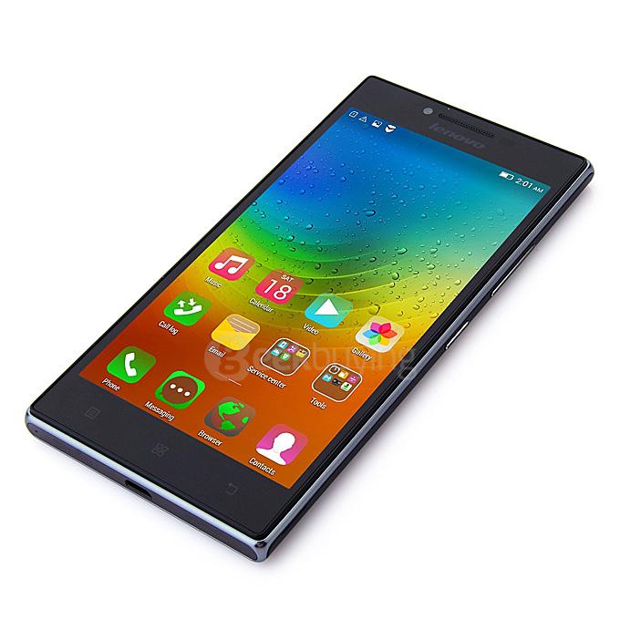 Lenovo P70-t 5.0inch HD Screen Android 4.4 2GB 16GB Smartphone MT6732 64bit Quad Core 13.0MP 5.0MP 4000mAh - Black
