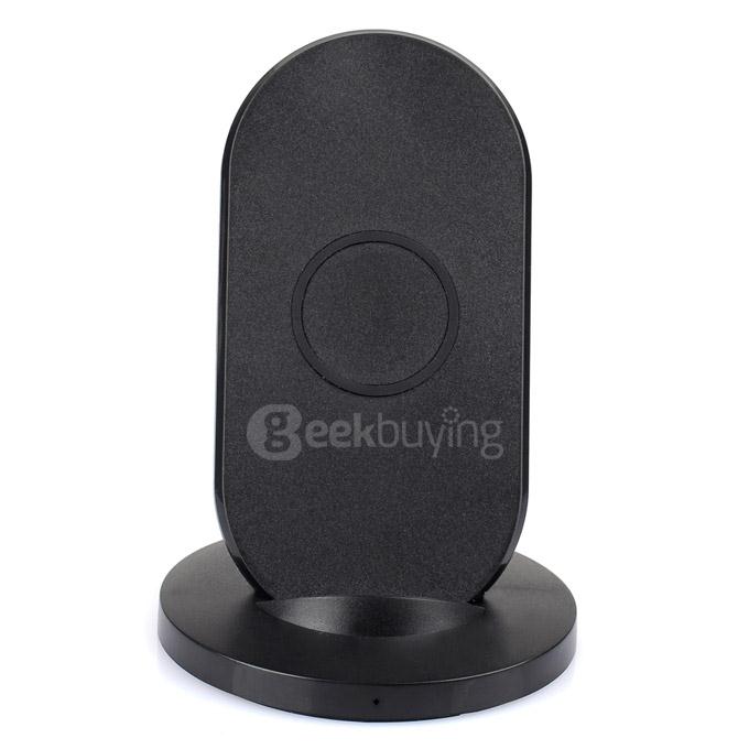 Itian A2 3-Coils Multi-function Qi Standard Wireless Charger for Mobile Phones - Black