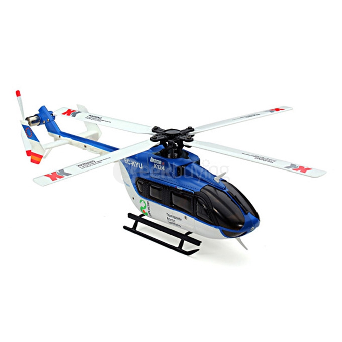 xk k124 brushless ec145 scale helicopter