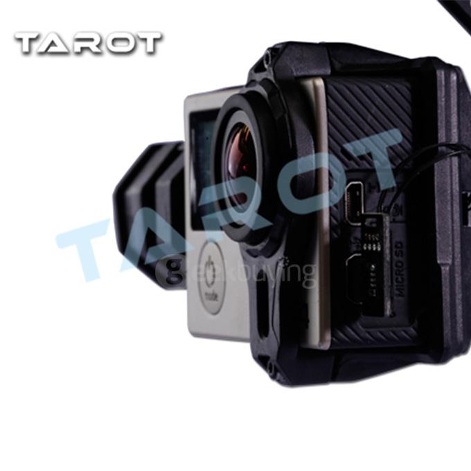Tarot T4-3D FPV 3 Axis Brushless Gimbal For Gopro Hero 3 Hero 4