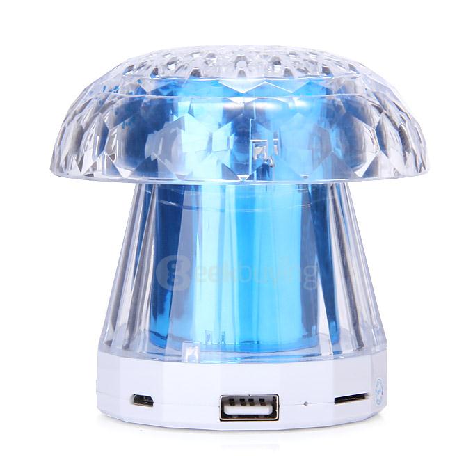 FL-18 Portable Wireless Bluetooth Speaker Stereo Shiny Crystal MINI Speaker Super Bass Handsfree FM TF For iOS Android