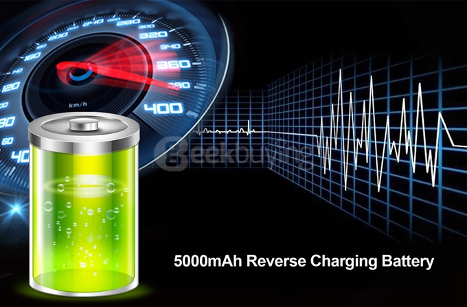 Blackview BV5000 4G LTE IP67 Waterproof 5.0inch Android 5.1 2GB 16GB Smartphone MT6735P Quad Core 1.0GHz 8.0MP 4780mAh - Black