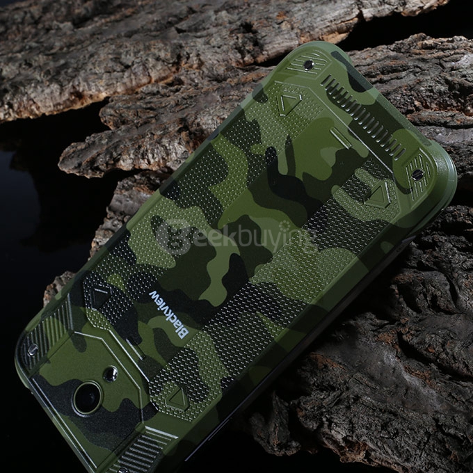 Blackview BV5000 4G LTE IP67 Waterproof 5.0inch Android 5.1 2GB 16GB Smartphone MT6735P Quad Core 1.0GHz 8.0MP 4780mAh - Green