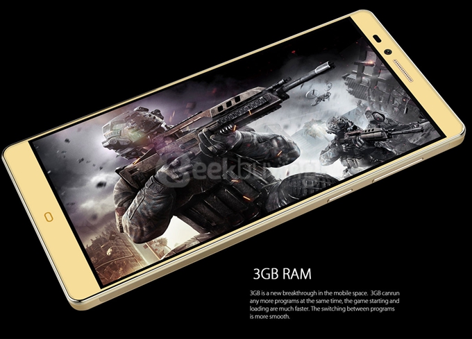 [HK Stock] Elephone Vowney 5.5inch 2K Screen Android 5.1 4GB 32GB Smartphone 64bit MTK6795 Octa Core Touch ID NFC OTG 4000mAh - White
