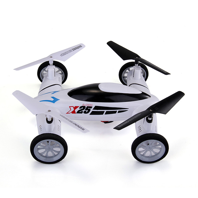 SongYang X25 8CH 2.4G 4Axis 3D Roll RC Flying Car with 2MP Camera RTF
