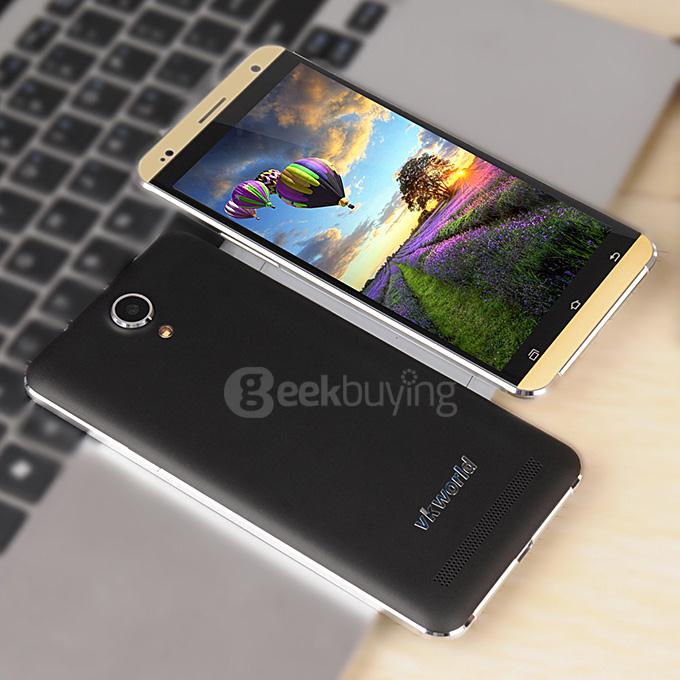 VKWORLD VK700 Pro 5.5inch MTK6582 Quad Core 1.3GHz Android 4.4 Smartphone 1GB 8GB 3G GPS Smartwake Gorilla Glass - Gold