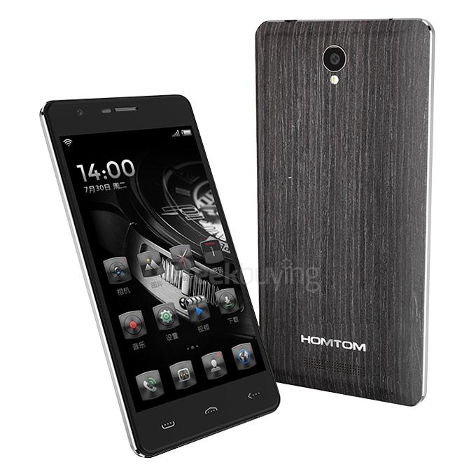 HOMTOM HT5 5.0inch 4G FDD-LTE 4250mAh Battery Android 5.1 Smartphone MT6735 Quad Core 1GB 16GB 13.0MP IPS HD - Black Apricot