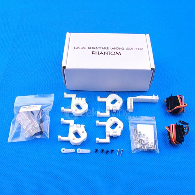 HML350 V2 DJI Phantom 2 Phantom 2 Vision+ Electric Retractable Landing Gear Kit