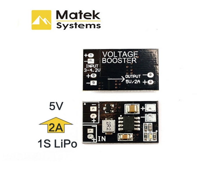 Matek VB2A5V DC-DC 1S 5V Booster Regulation Module Converter